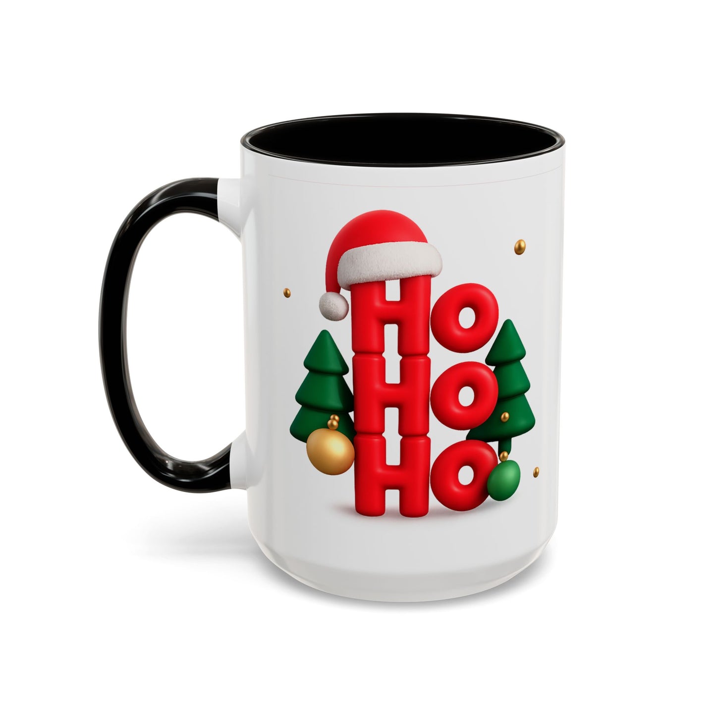 "Ho Ho Ho" Accent Mug