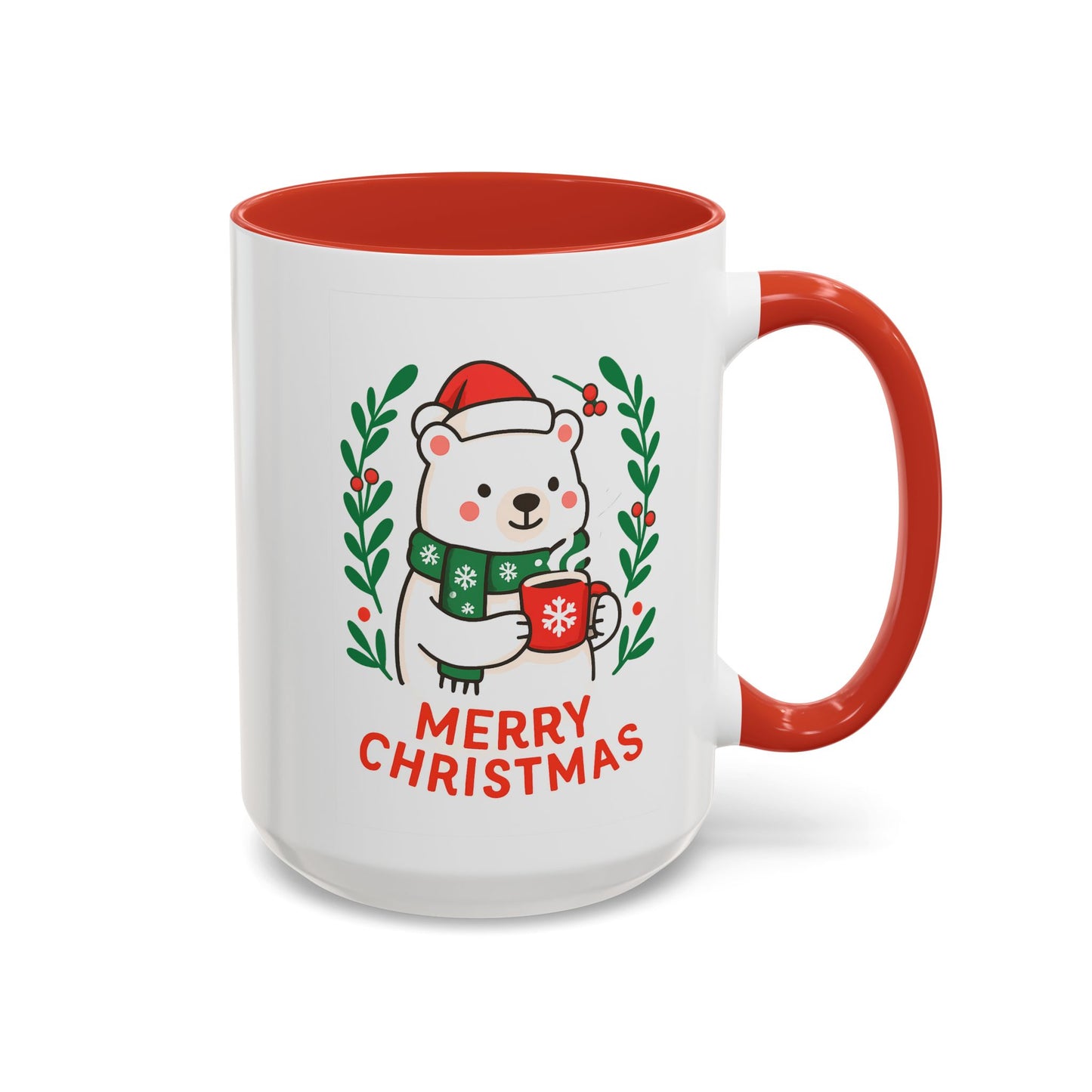 "Merry Christmas" Accent Mug