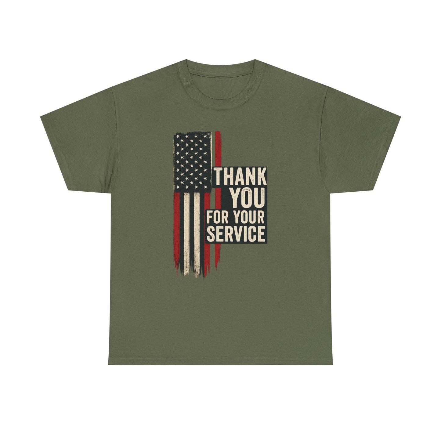 "Thank You For Your Service" Veterans Day Unisex Tee
