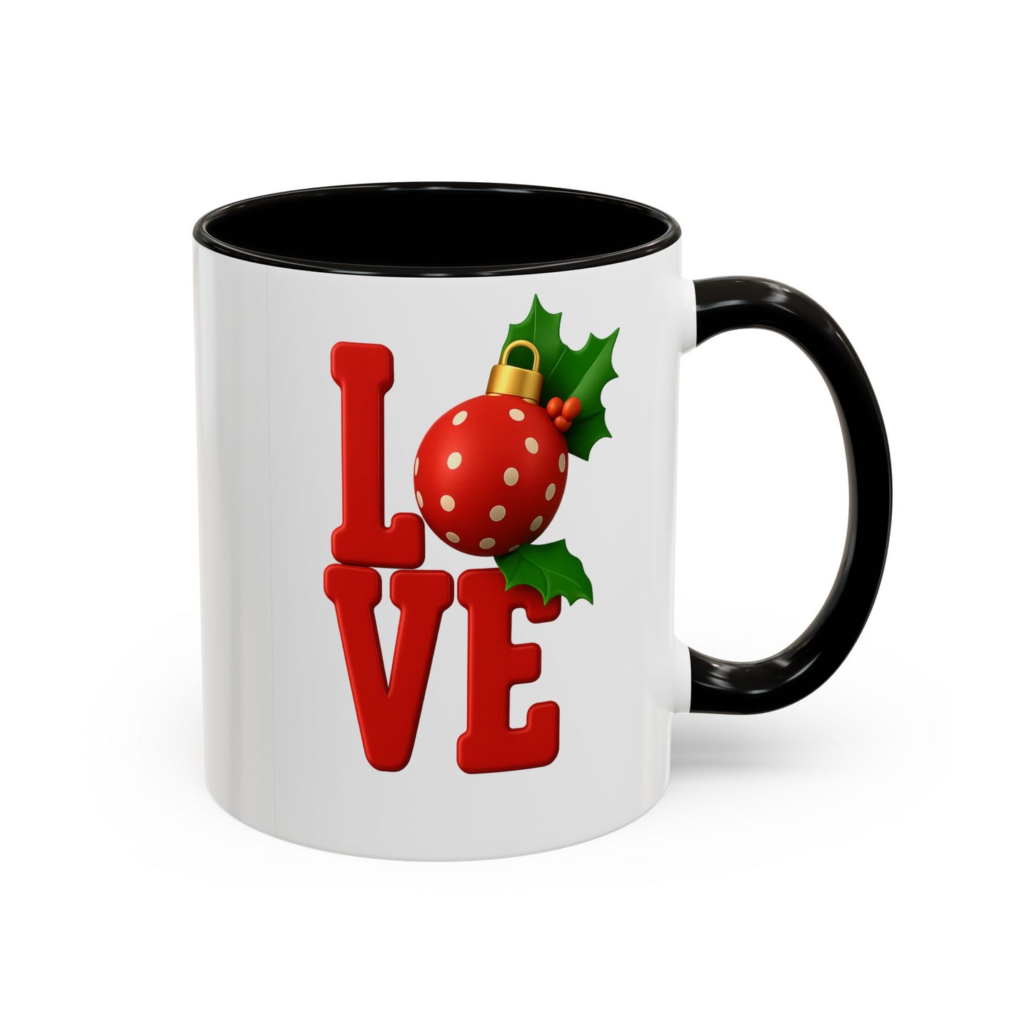 "LOVE" Accent Mugs