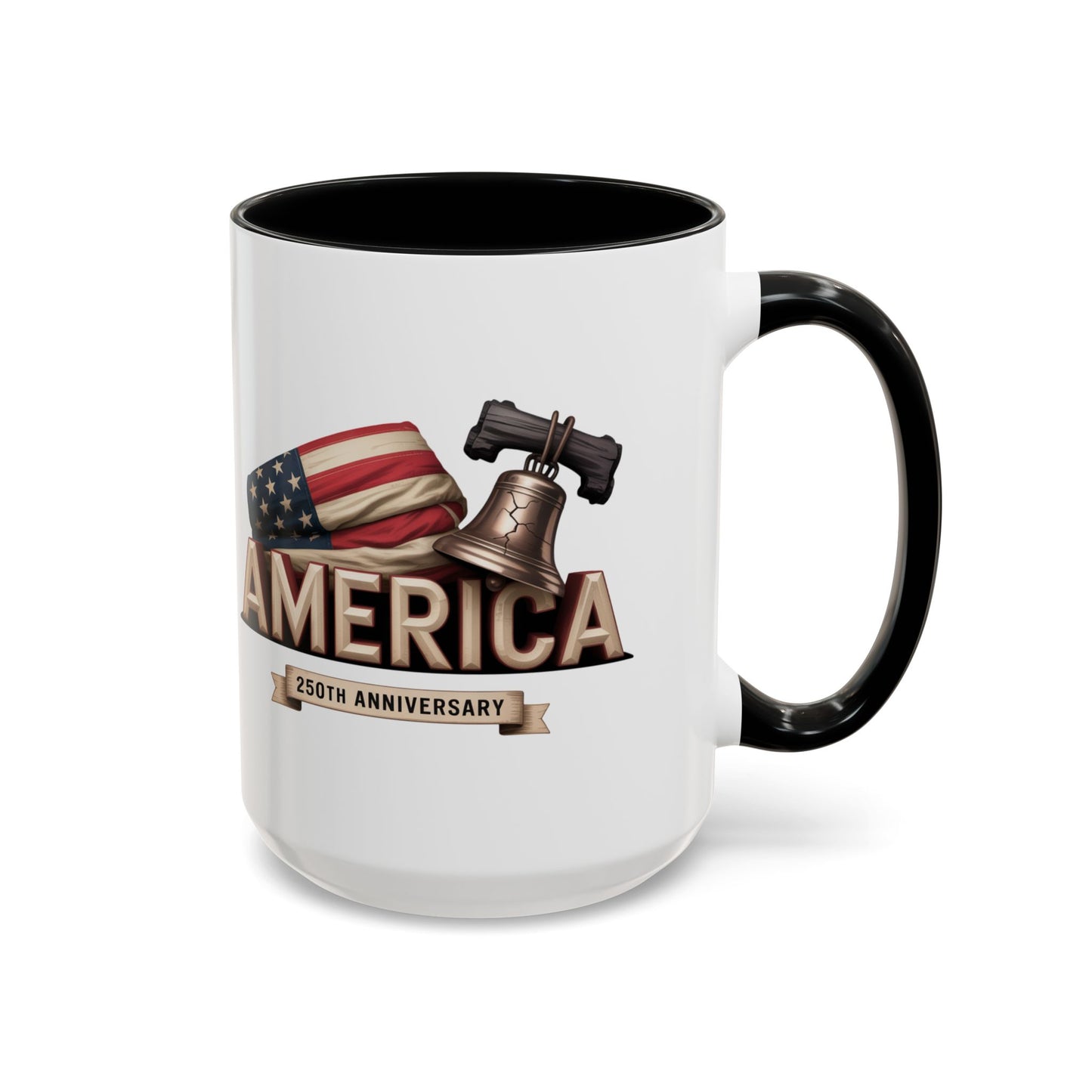 America Built 250th Anniversary Coffee Mug | Patriotic USA Pride Mug – 11oz & 15oz