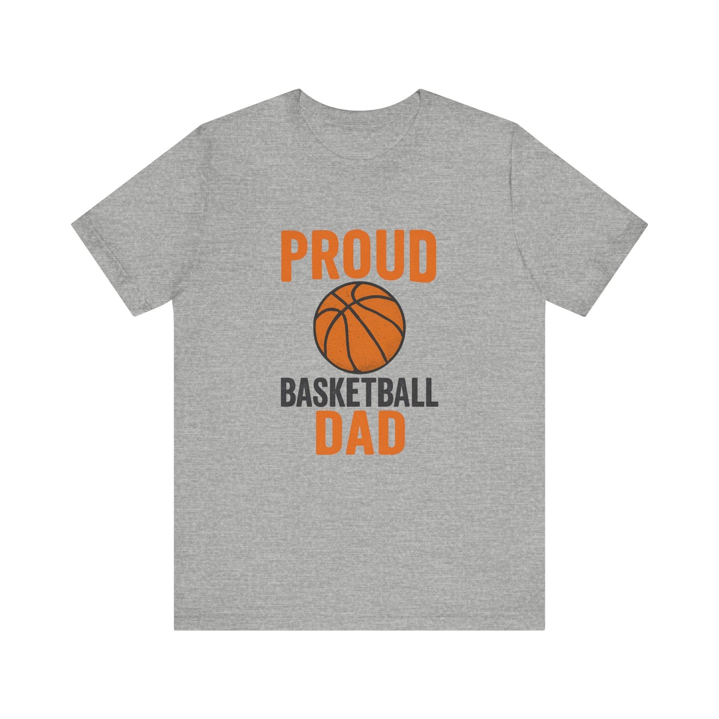 "Proud Basketball Dad" Jersey Tee