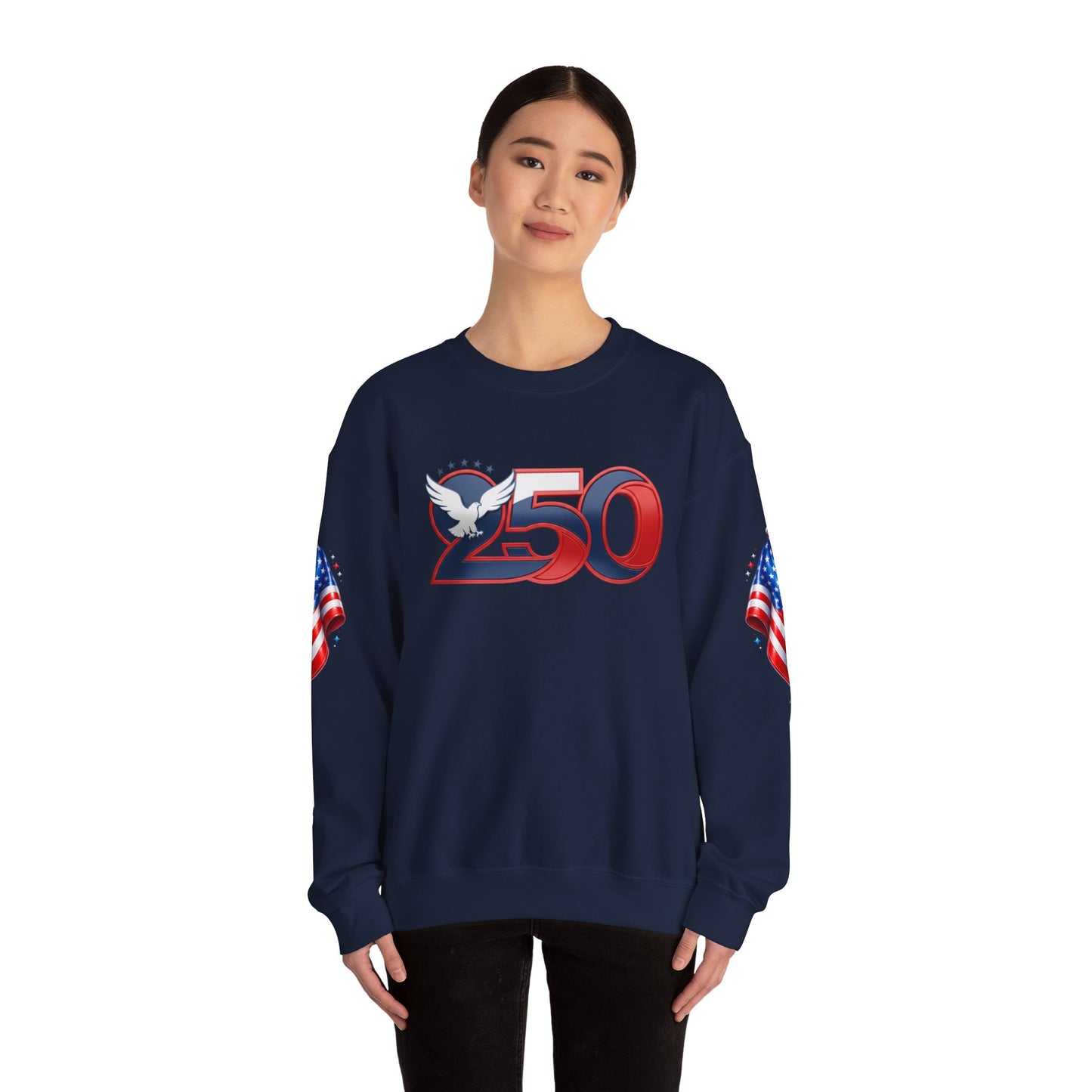 America250 Legacy Eagle Sweatshirt – Limited Edition Unisex Heavy Blend™ Crewneck Sweatshirt