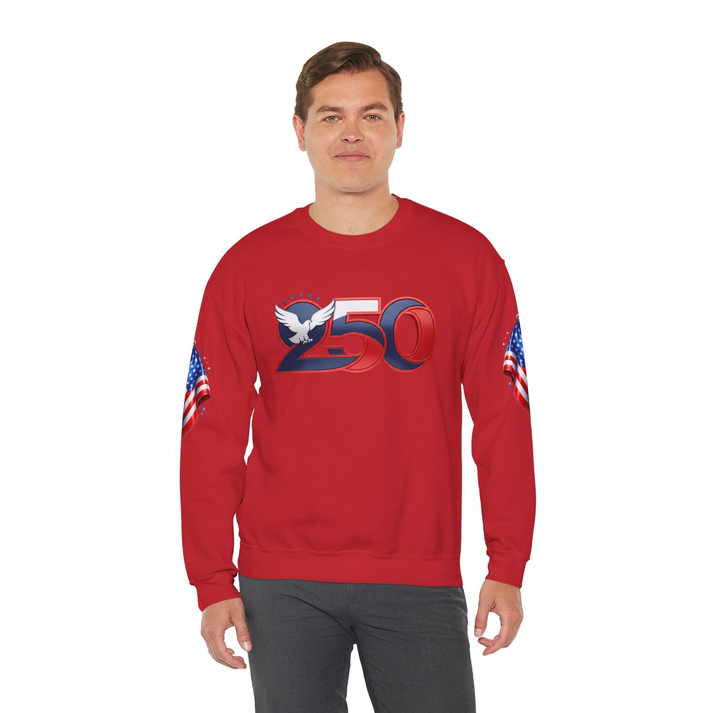 America250 Legacy Eagle Sweatshirt – Limited Edition Unisex Heavy Blend™ Crewneck Sweatshirt