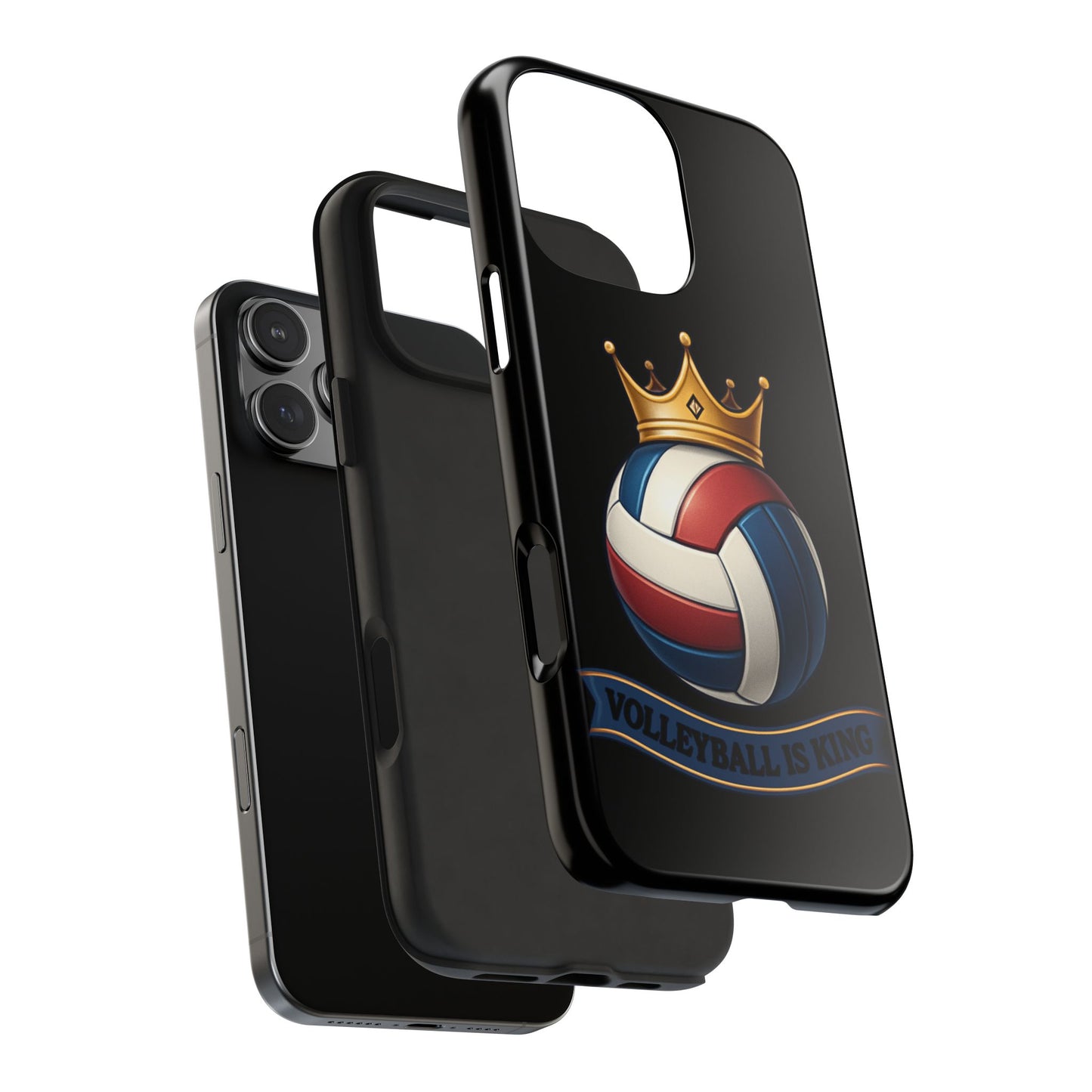 Volleyball Is King - Tough Phone Cases
