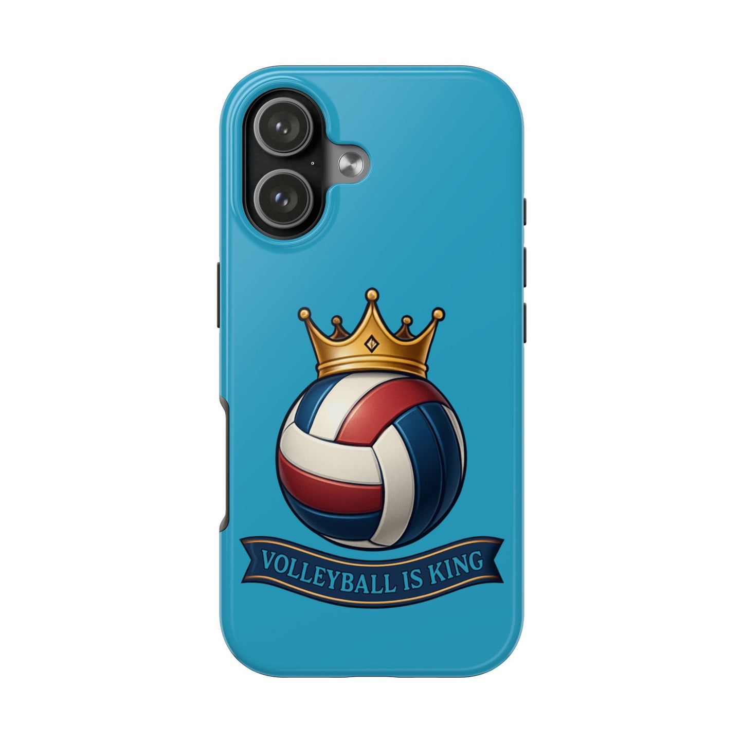 Volleyball Is King - Tough Phone Cases