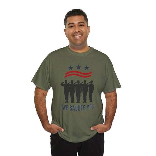 "We Salute You" Veterans Day Unisex Tee