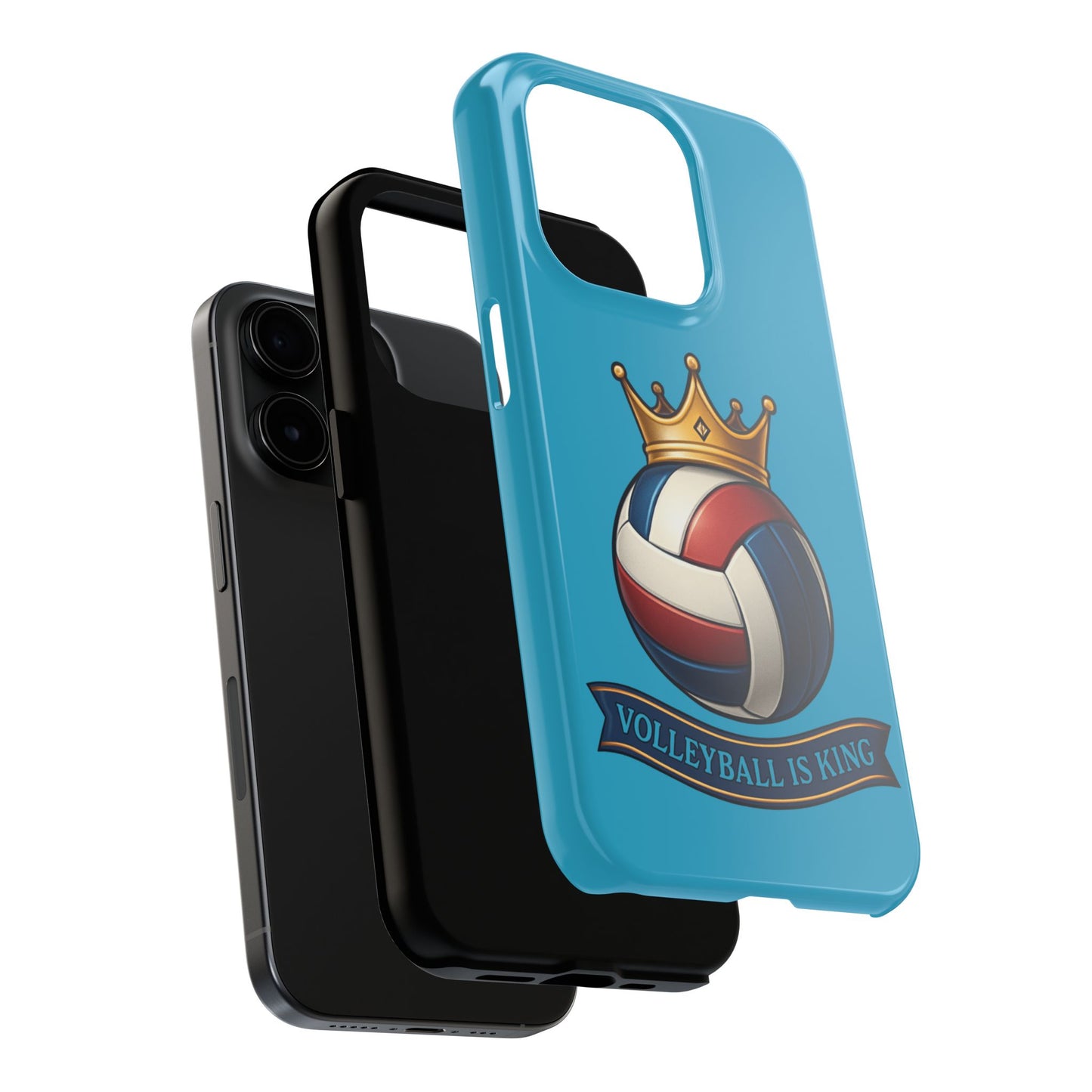 Volleyball Is King - Tough Phone Cases