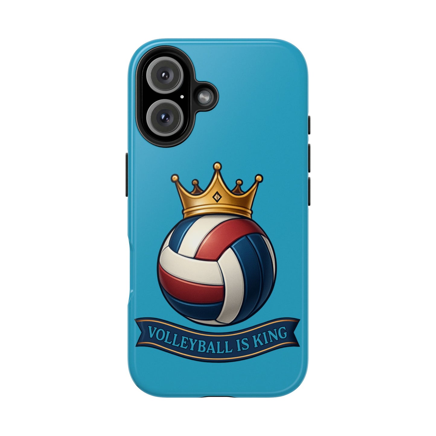 Volleyball Is King - Tough Phone Cases