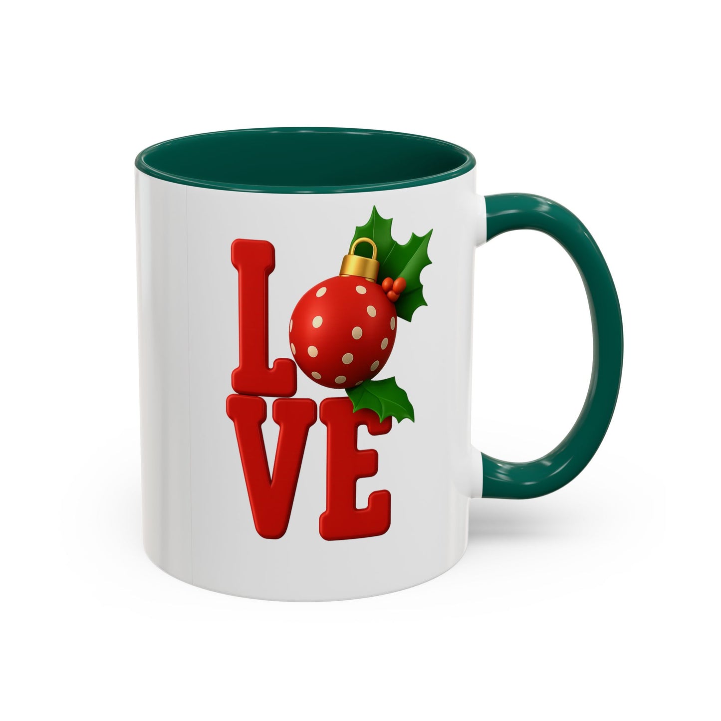 "LOVE" Accent Mugs