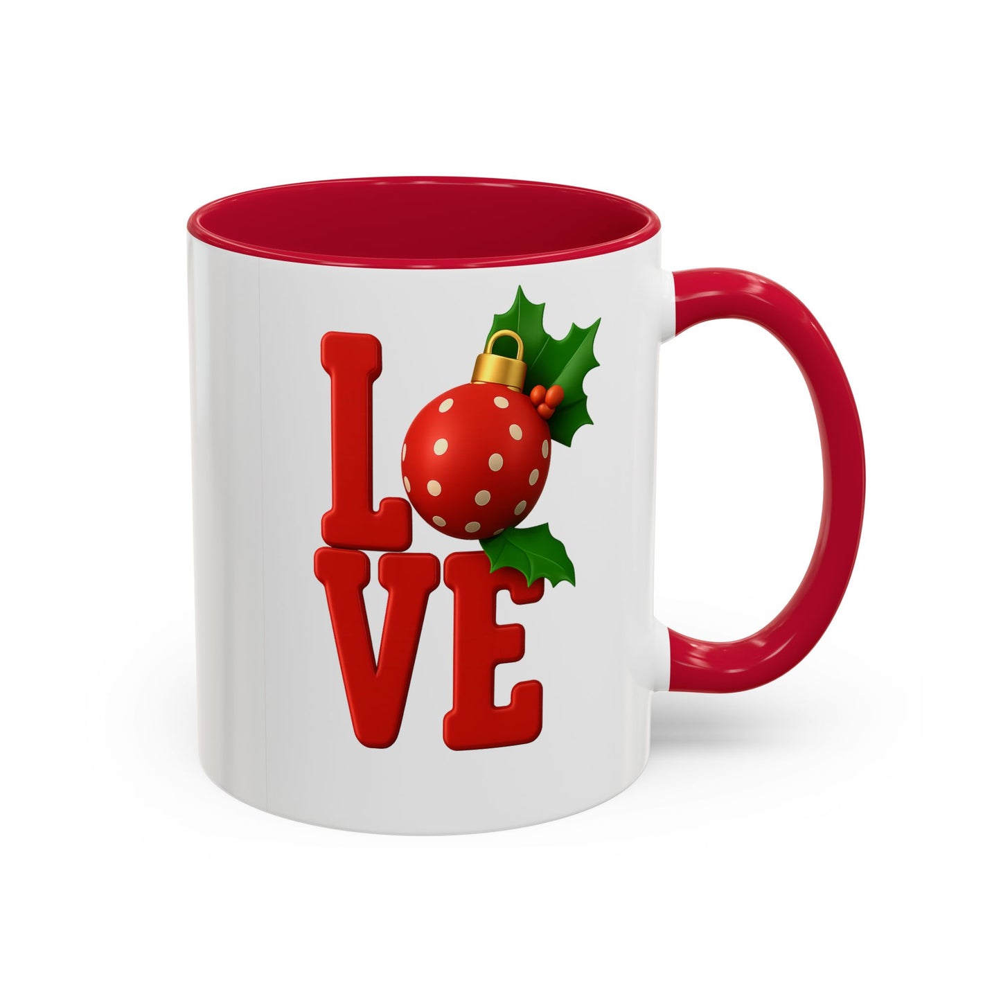 "LOVE" Accent Mugs
