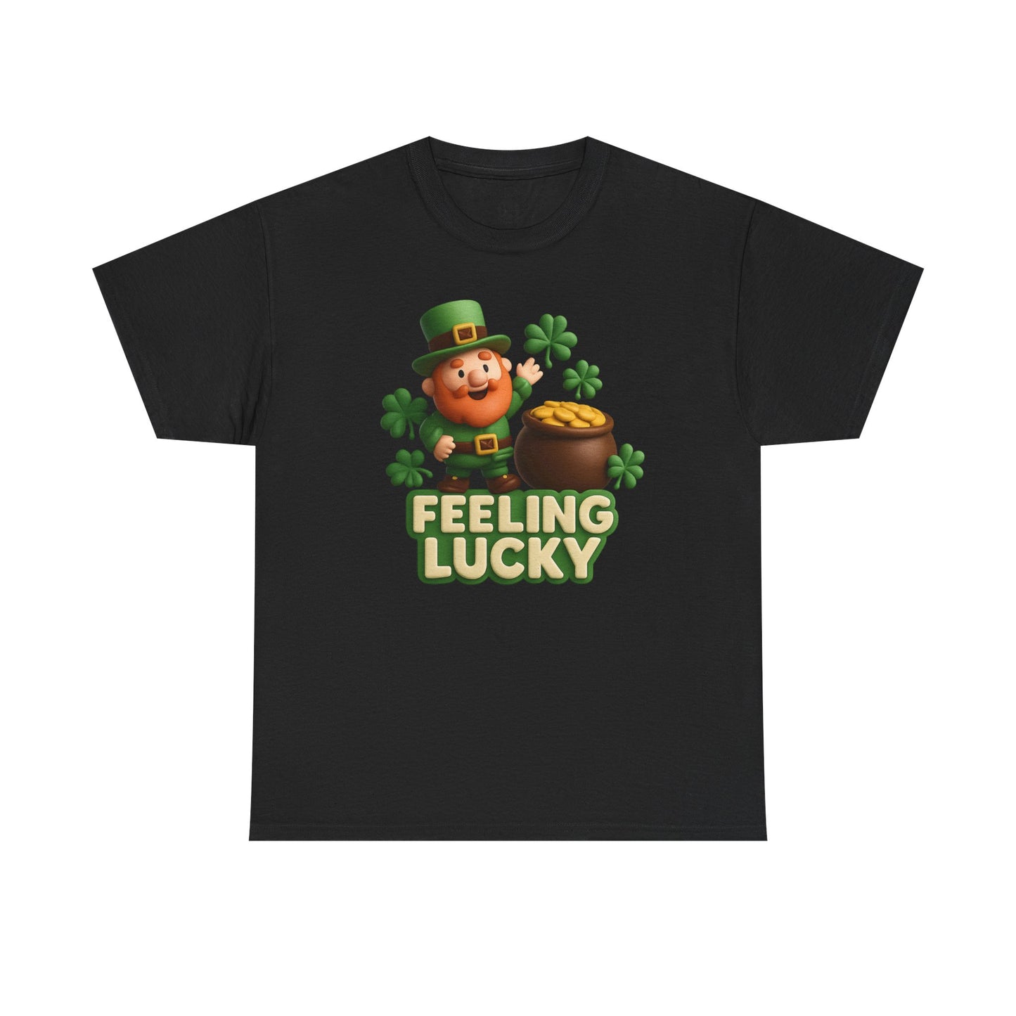 "Feeling Lucky" St. Patrick's Day Unisex Tee