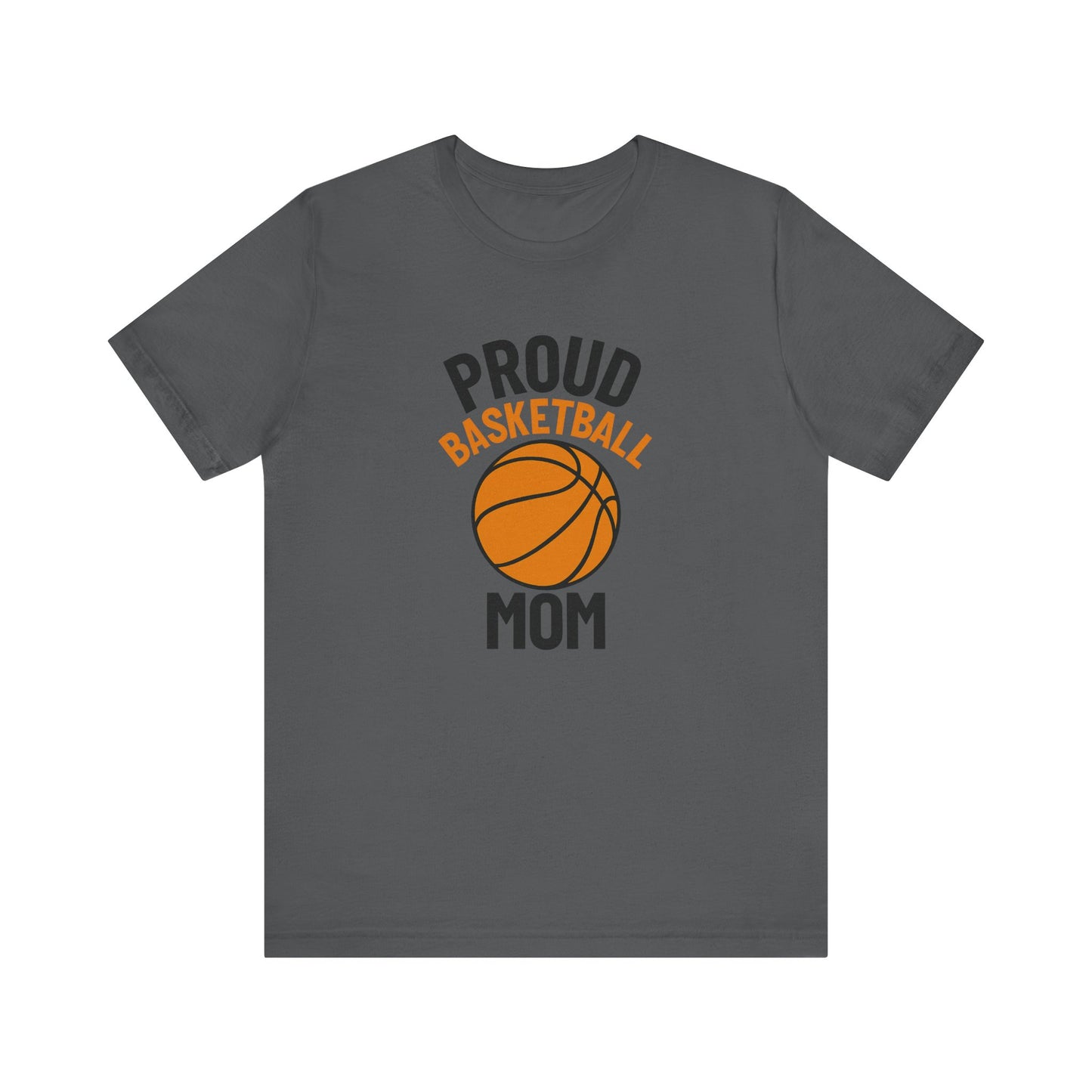 "Proud Basketball Mom" Jersey Tee