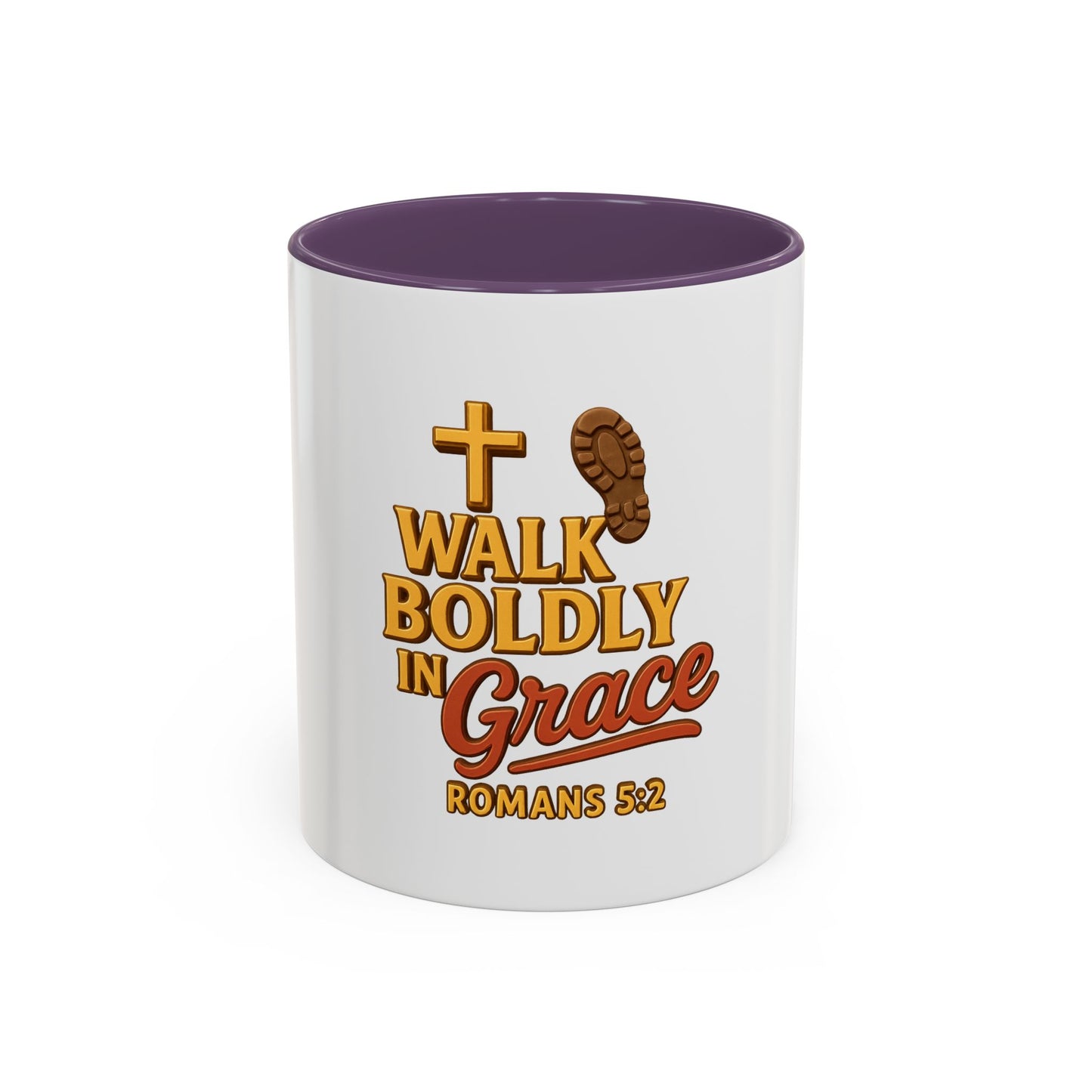 Walk Boldly in Grace – Inspirational Mug Collection (11oz)