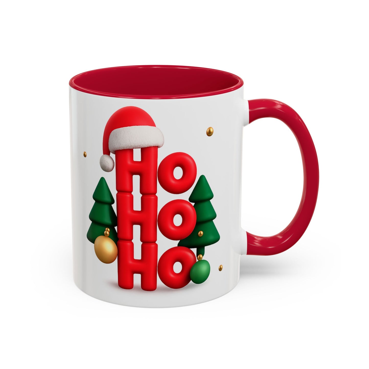 "Ho Ho Ho" Accent Mug