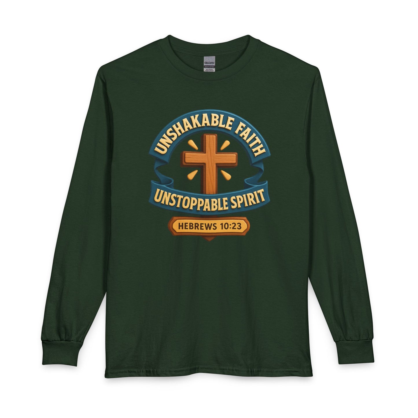 "Unshakeable Faith..." Unisex Long Sleeve T-Shirt
