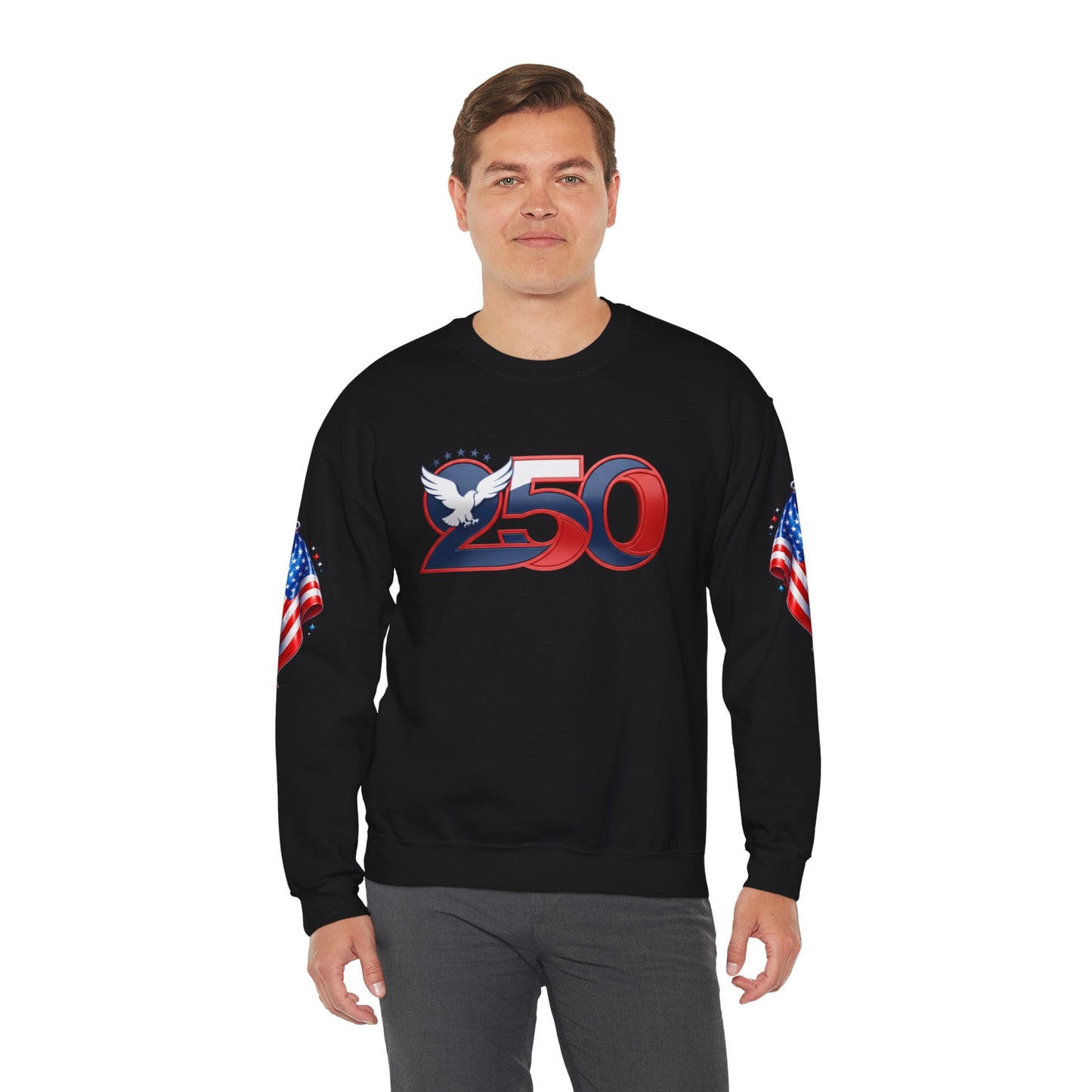 America250 Legacy Eagle Sweatshirt – Limited Edition Unisex Heavy Blend™ Crewneck Sweatshirt