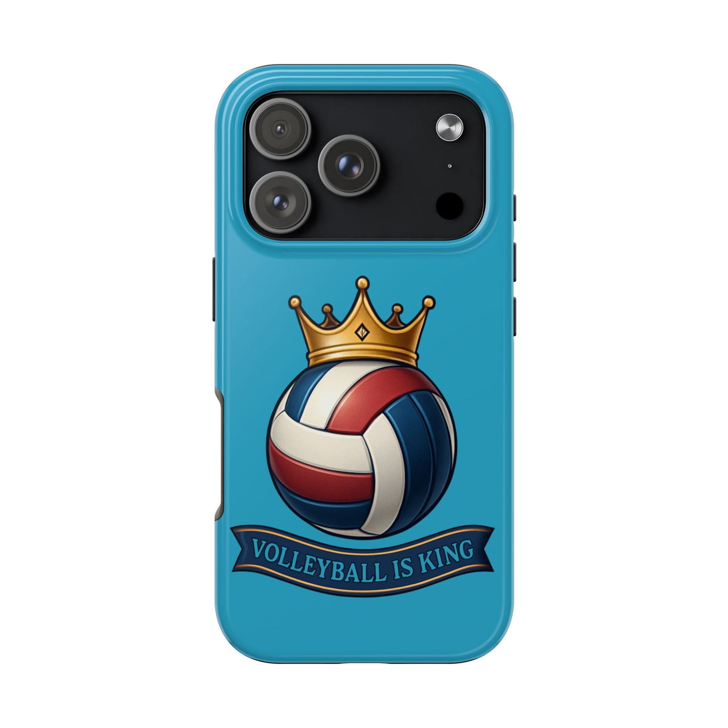 Volleyball Is King - Tough Phone Cases