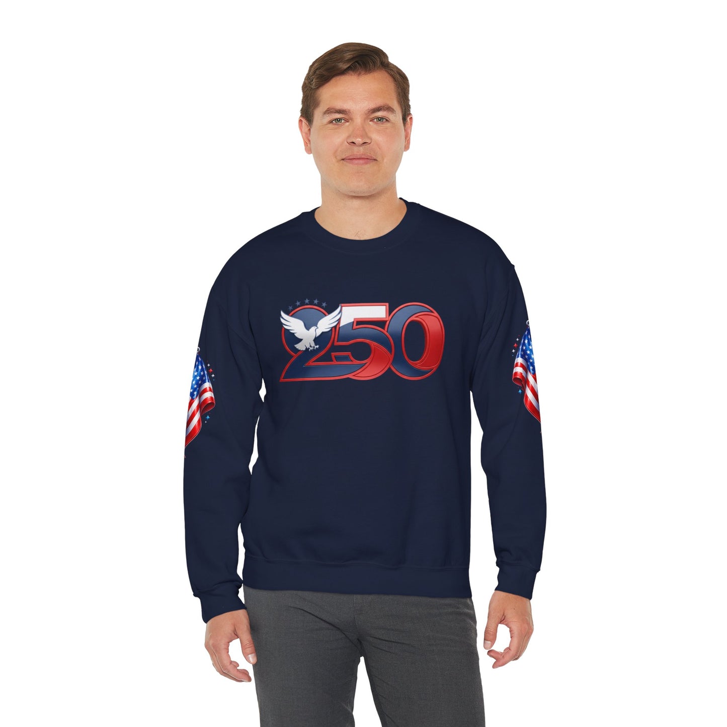 America250 Legacy Eagle Sweatshirt – Limited Edition Unisex Heavy Blend™ Crewneck Sweatshirt