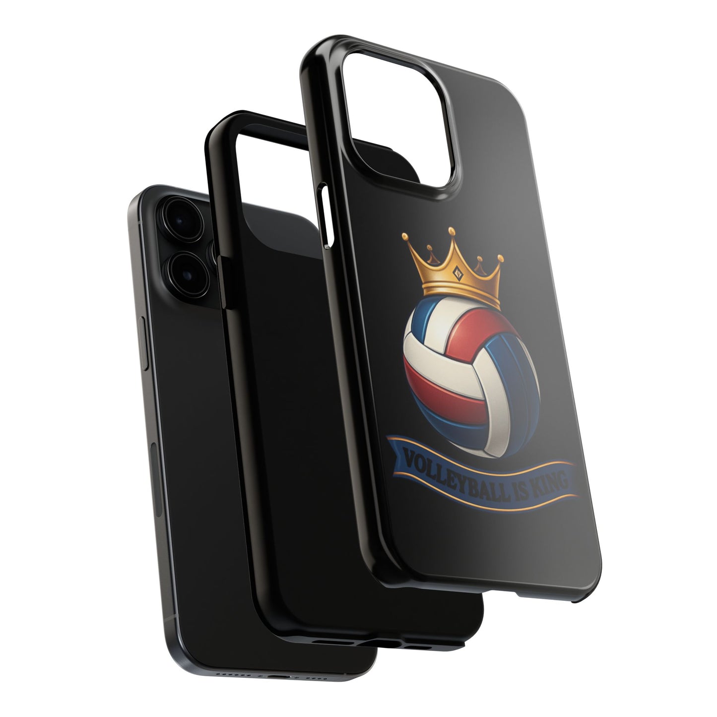 Volleyball Is King - Tough Phone Cases