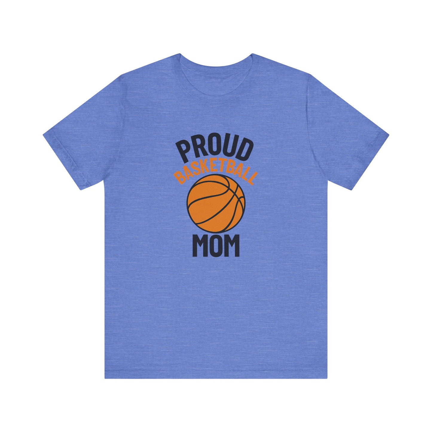 "Proud Basketball Mom" Jersey Tee