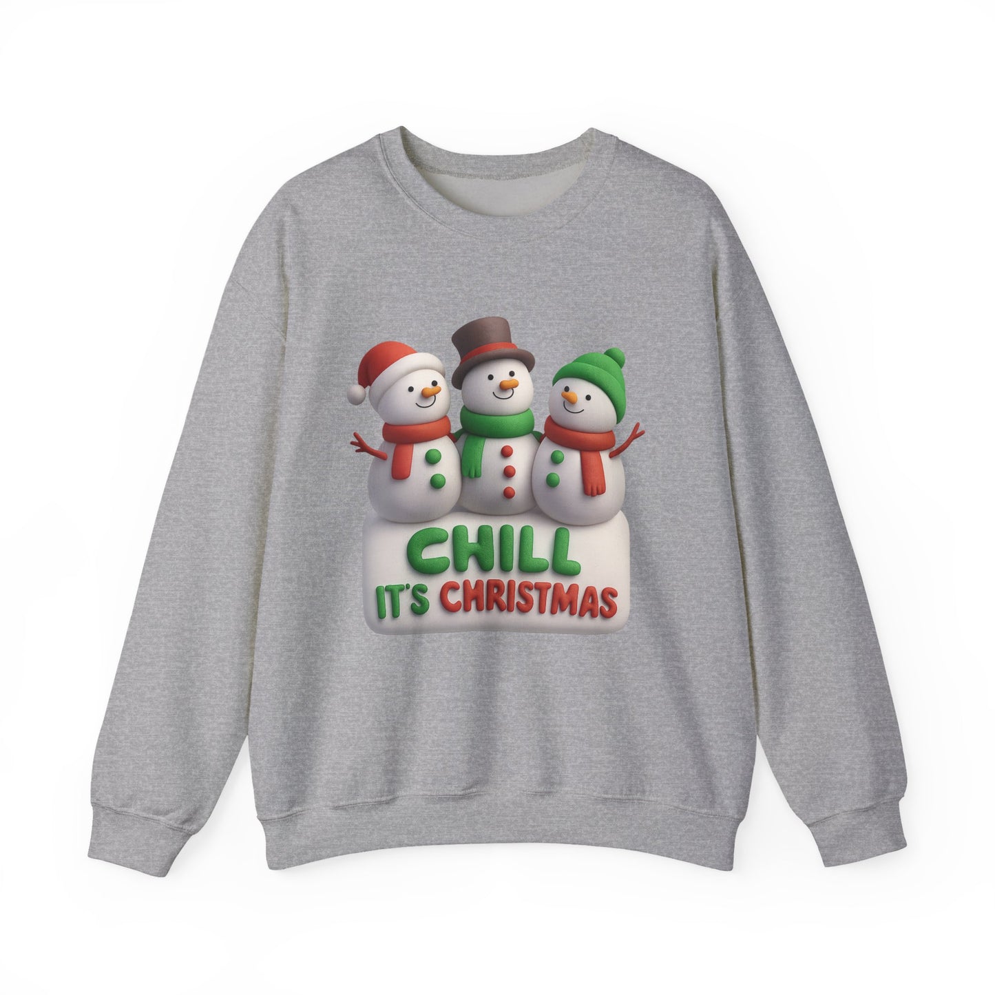 "Chill It's Christmas" Unisex Sweatshirt