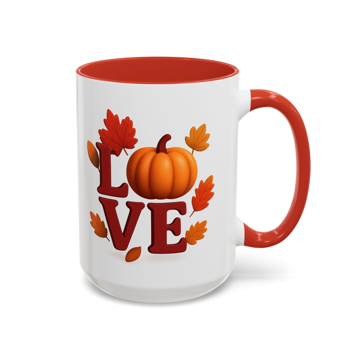"Love" Fall Accent Coffee Mug