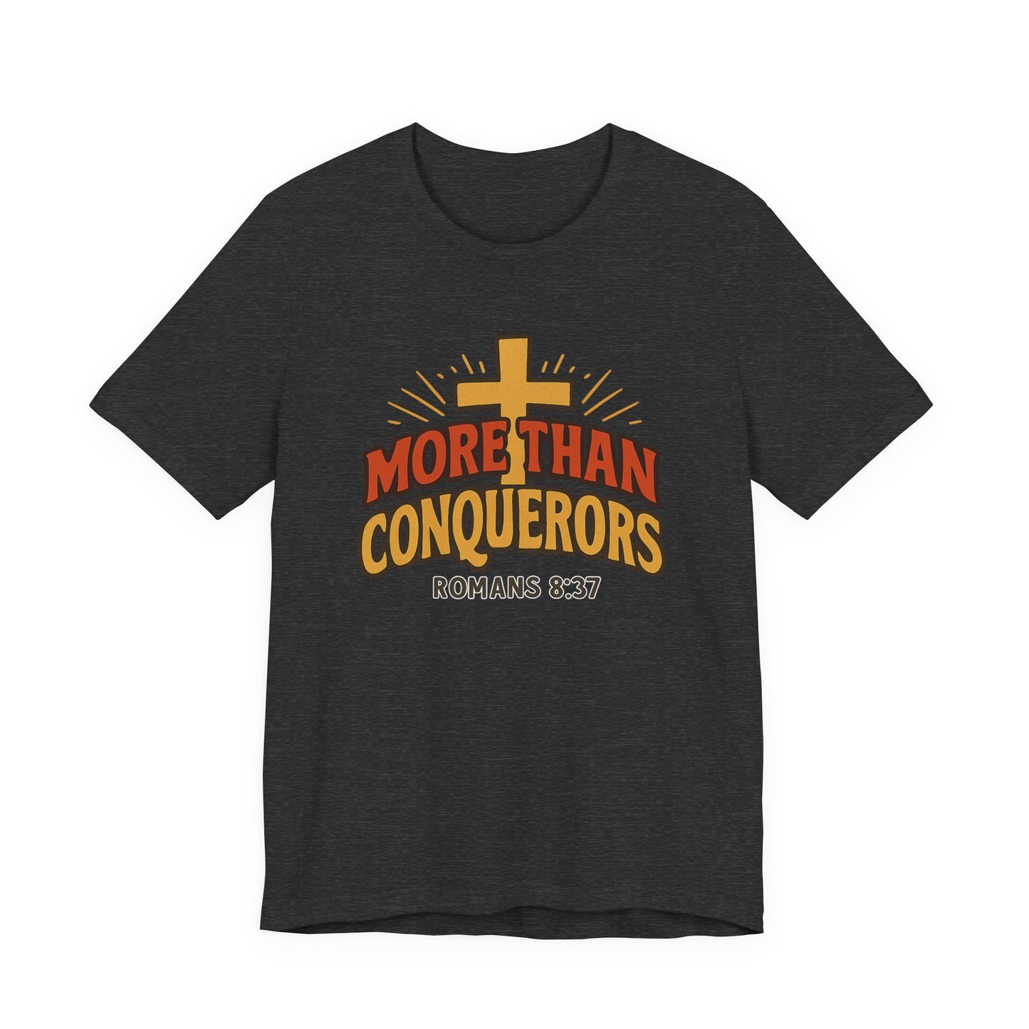 "More Than Conquerors" Unisex Tee