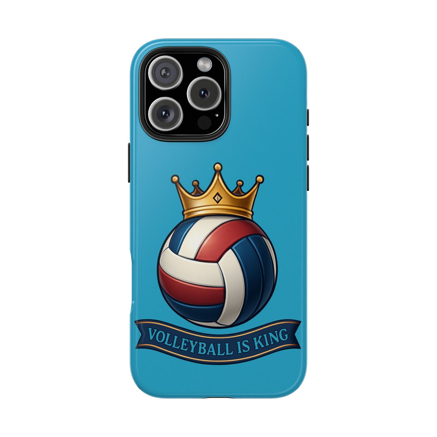 Volleyball Is King - Tough Phone Cases
