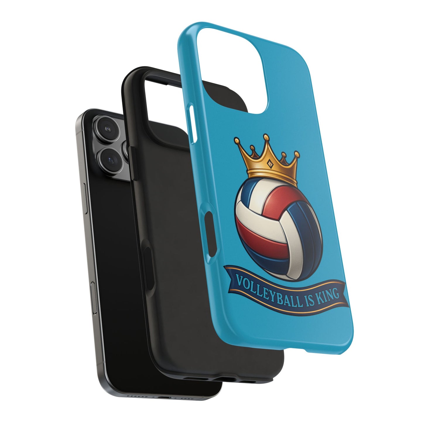Volleyball Is King - Tough Phone Cases
