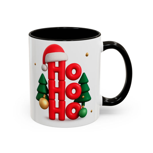 "Ho Ho Ho" Accent Mug