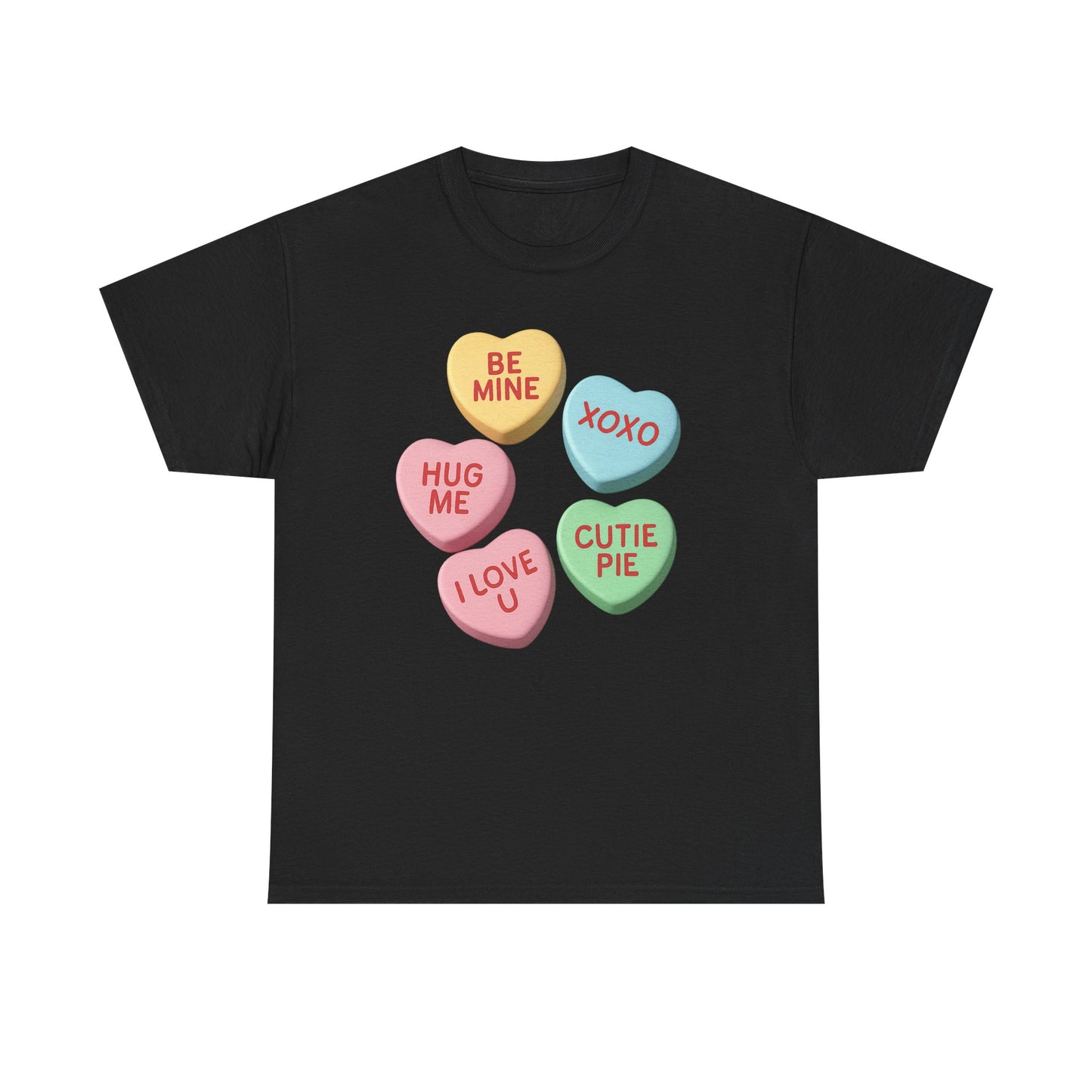 Candy Hearts V Day Unisex Tee