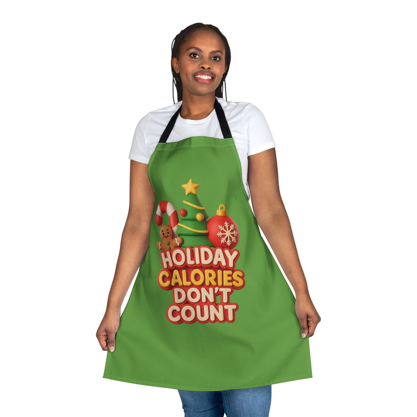 "Holiday Calories Don't Count" Holiday Apron