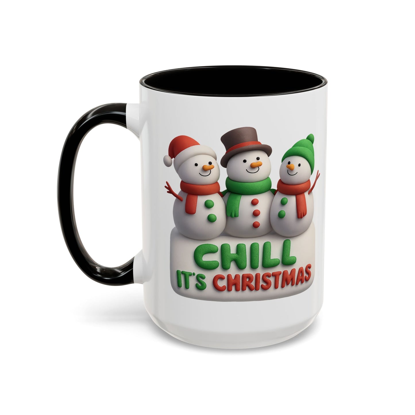 "Chill It's Christmas" Accent Mug