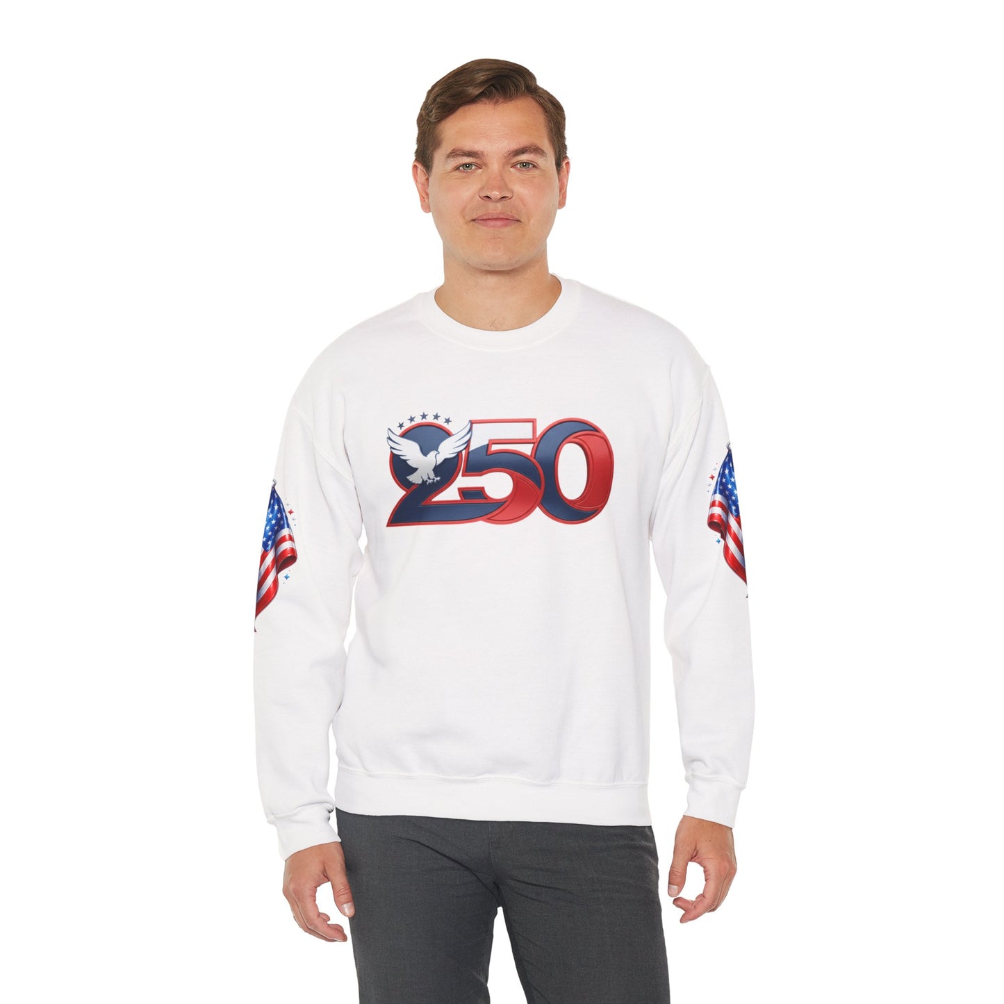 America250 Legacy Eagle Sweatshirt – Limited Edition Unisex Heavy Blend™ Crewneck Sweatshirt