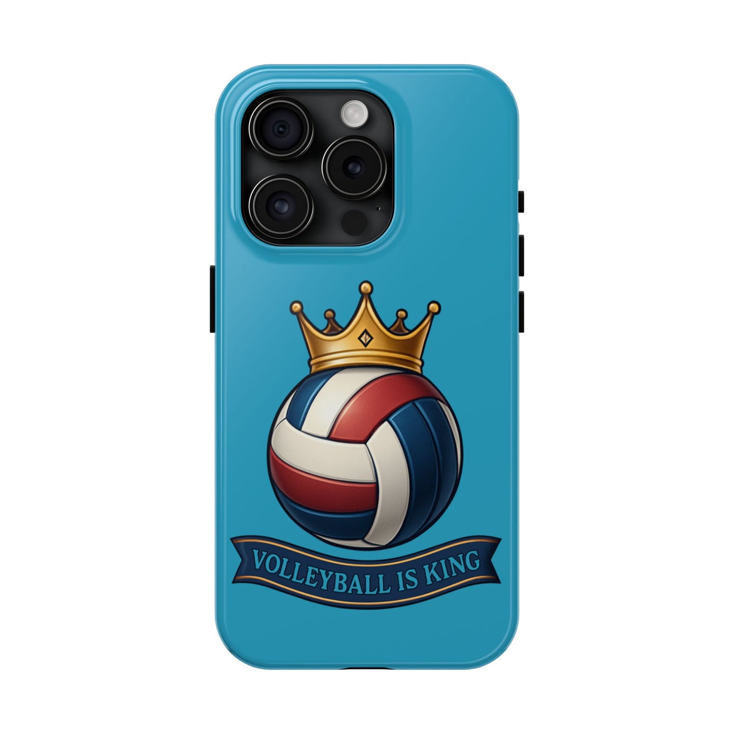 Volleyball Is King - Tough Phone Cases