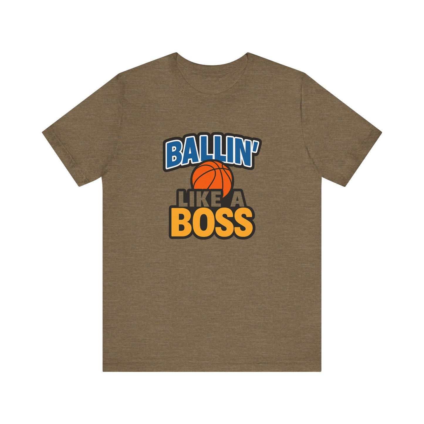 "Ballin' Like A Boss" Unisex Jersey Tee