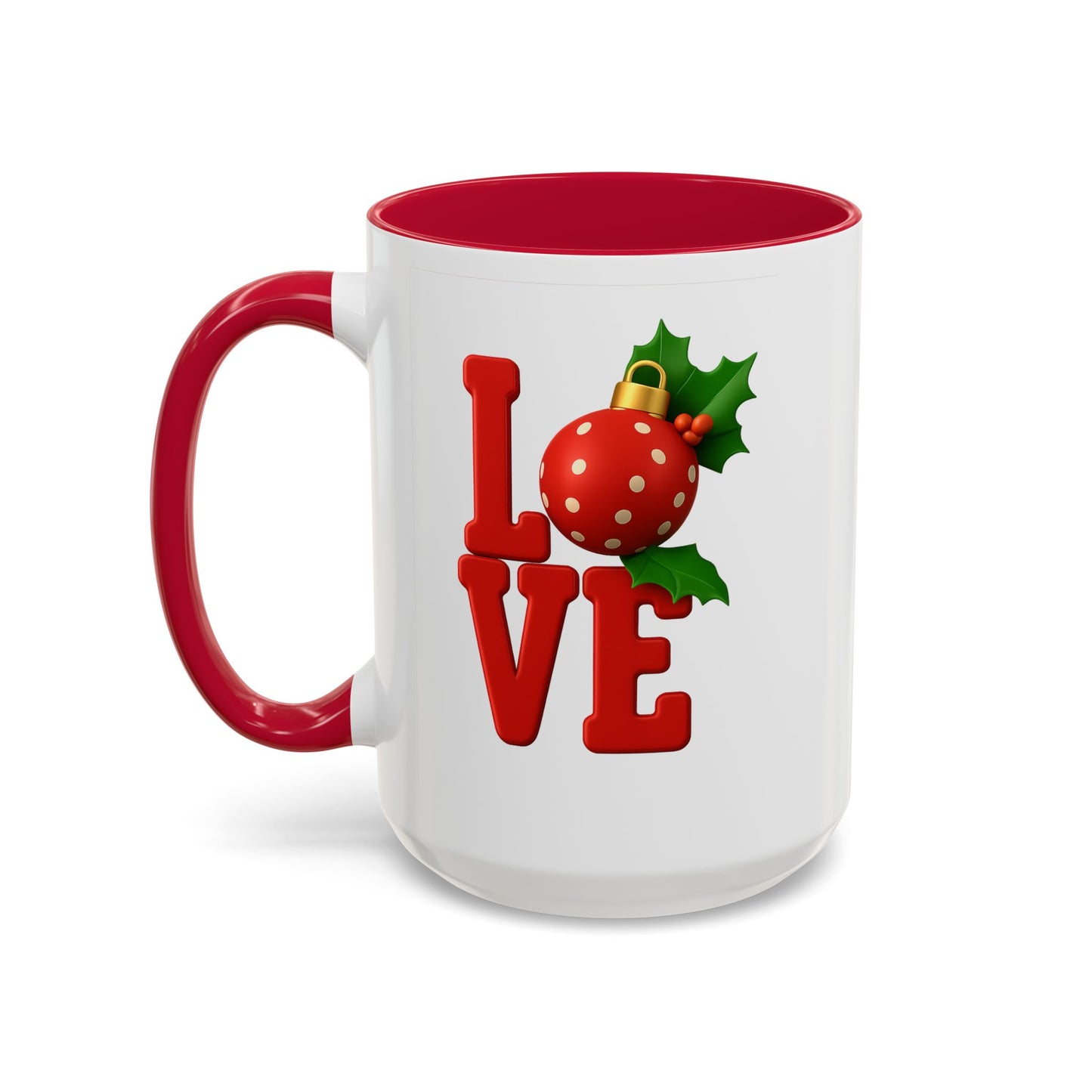 "LOVE" Accent Mugs