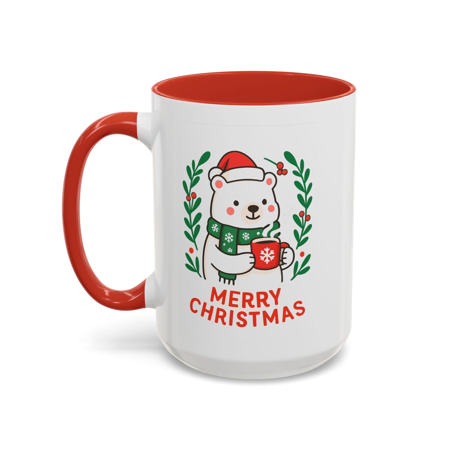 "Merry Christmas" Accent Mug