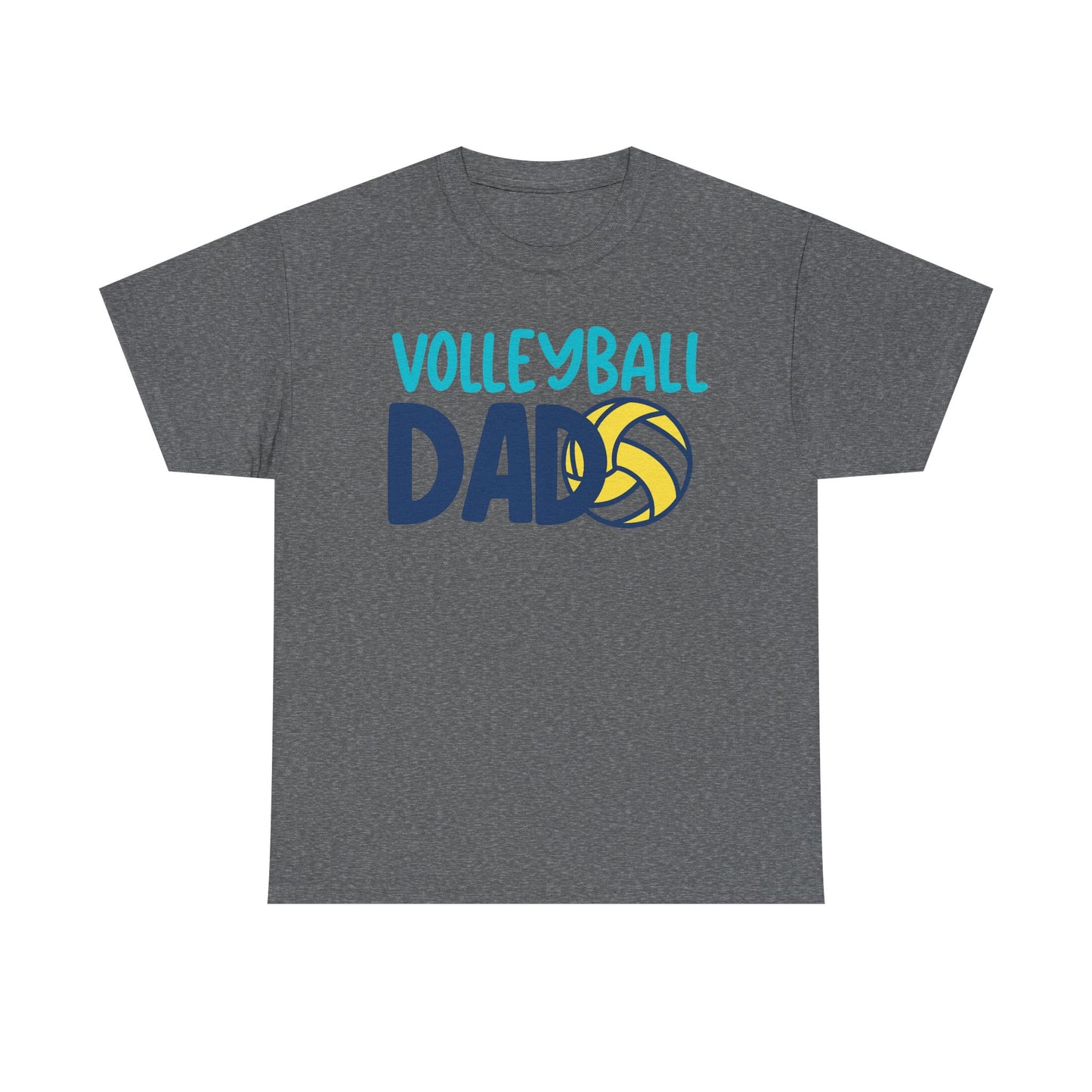 "Volleyball Dad" Heavy Cotton Tee
