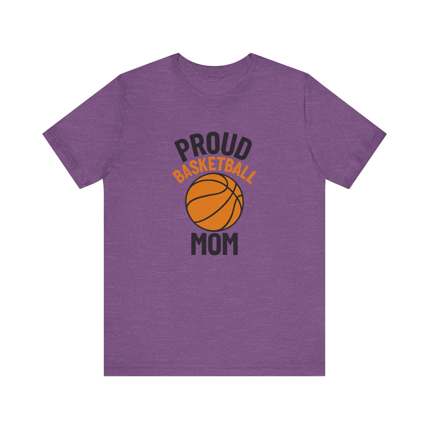 "Proud Basketball Mom" Jersey Tee