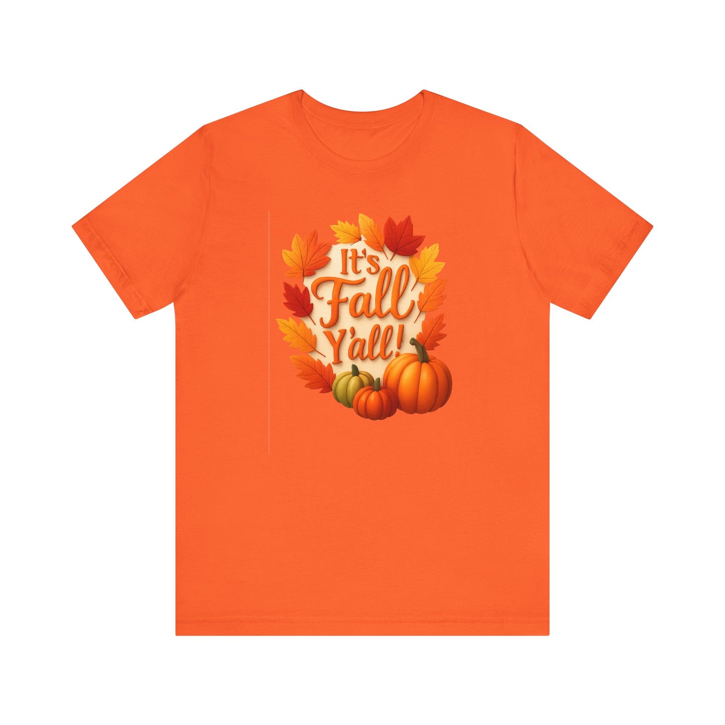 "It's Fall Y'all" Unisex Jersey Tee