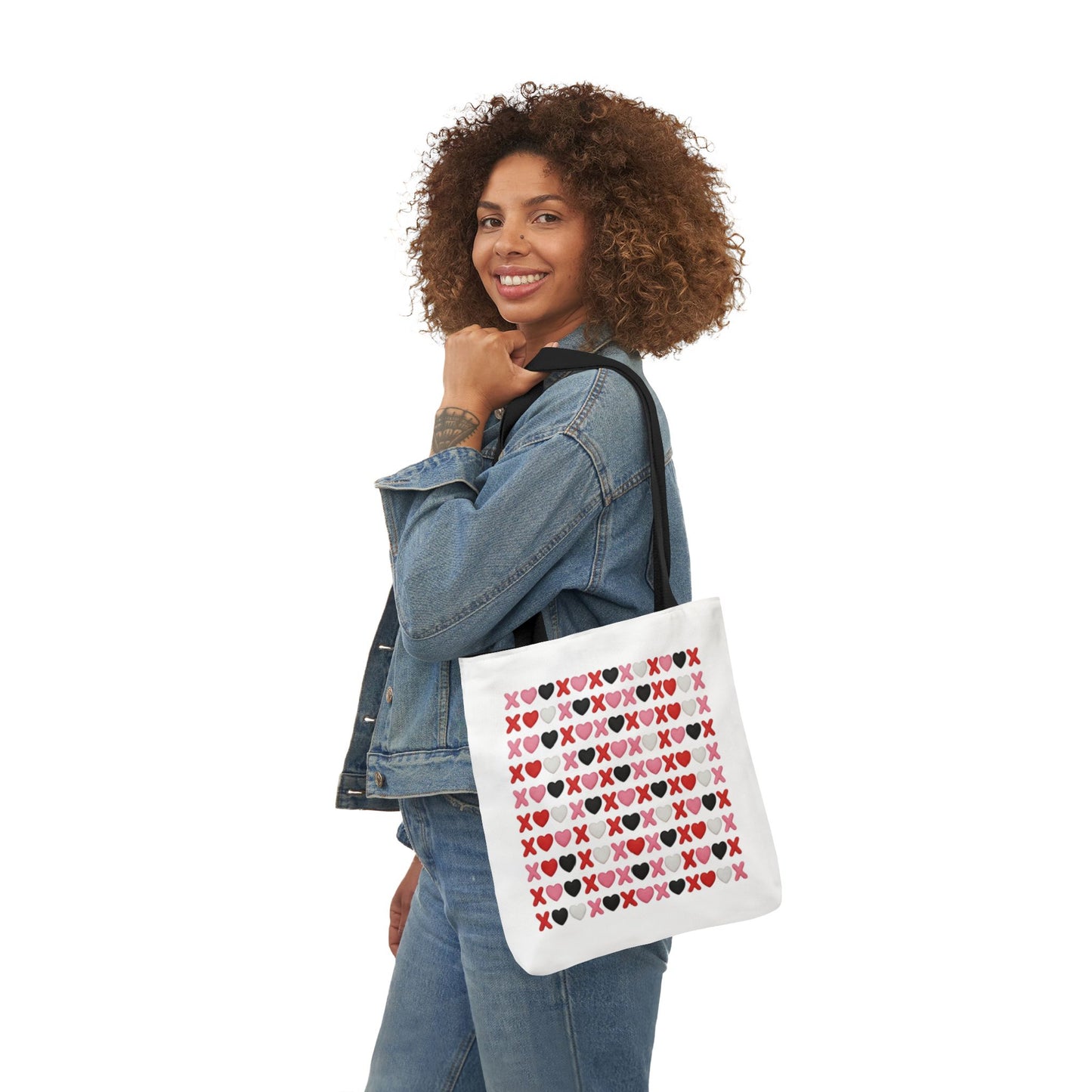 Bold XOXOX Pattern Tote Bag – Style That Carries Everything