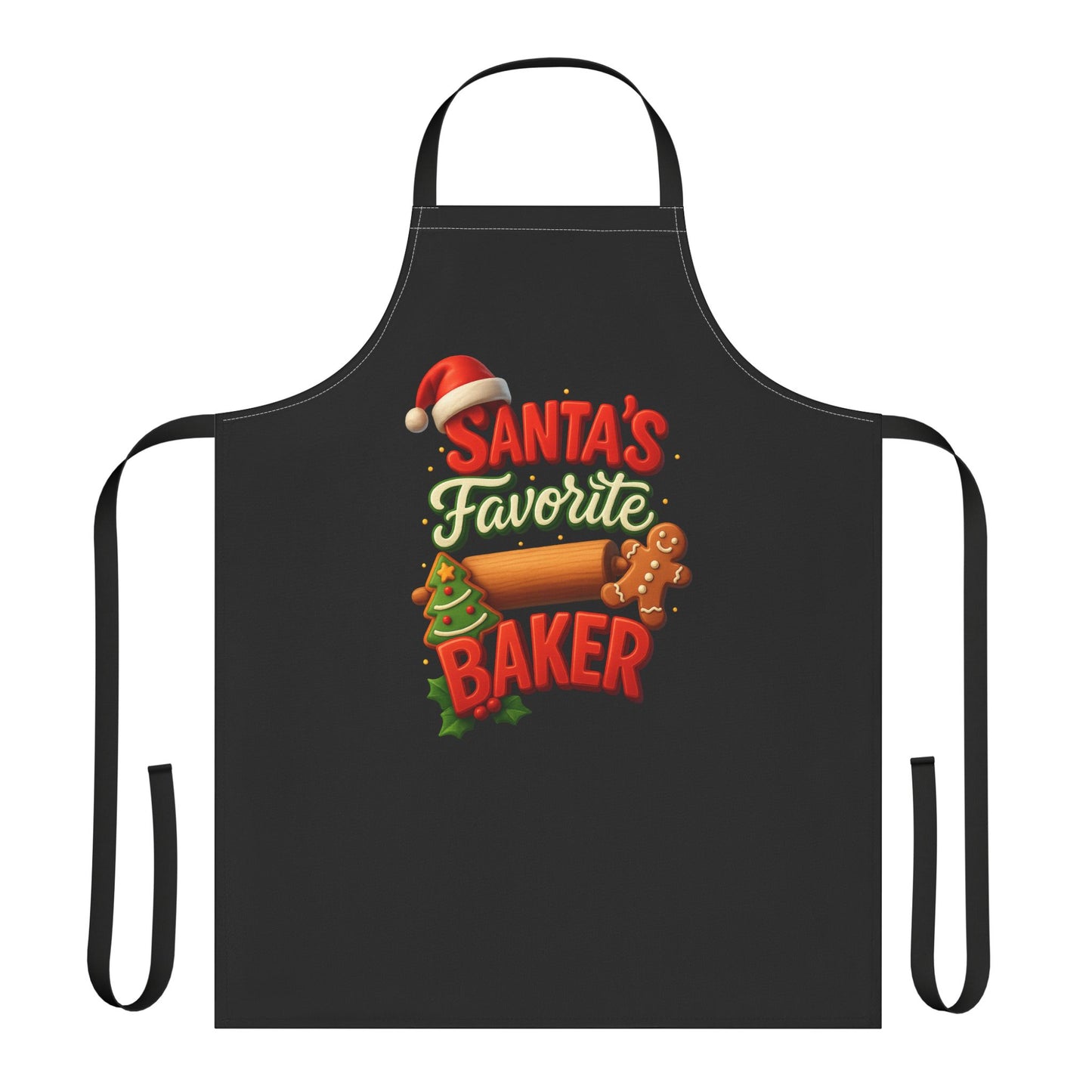 "Santa's Favorite Baker" Holiday Apron