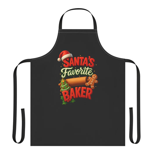 "Santa's Favorite Baker" Holiday Apron