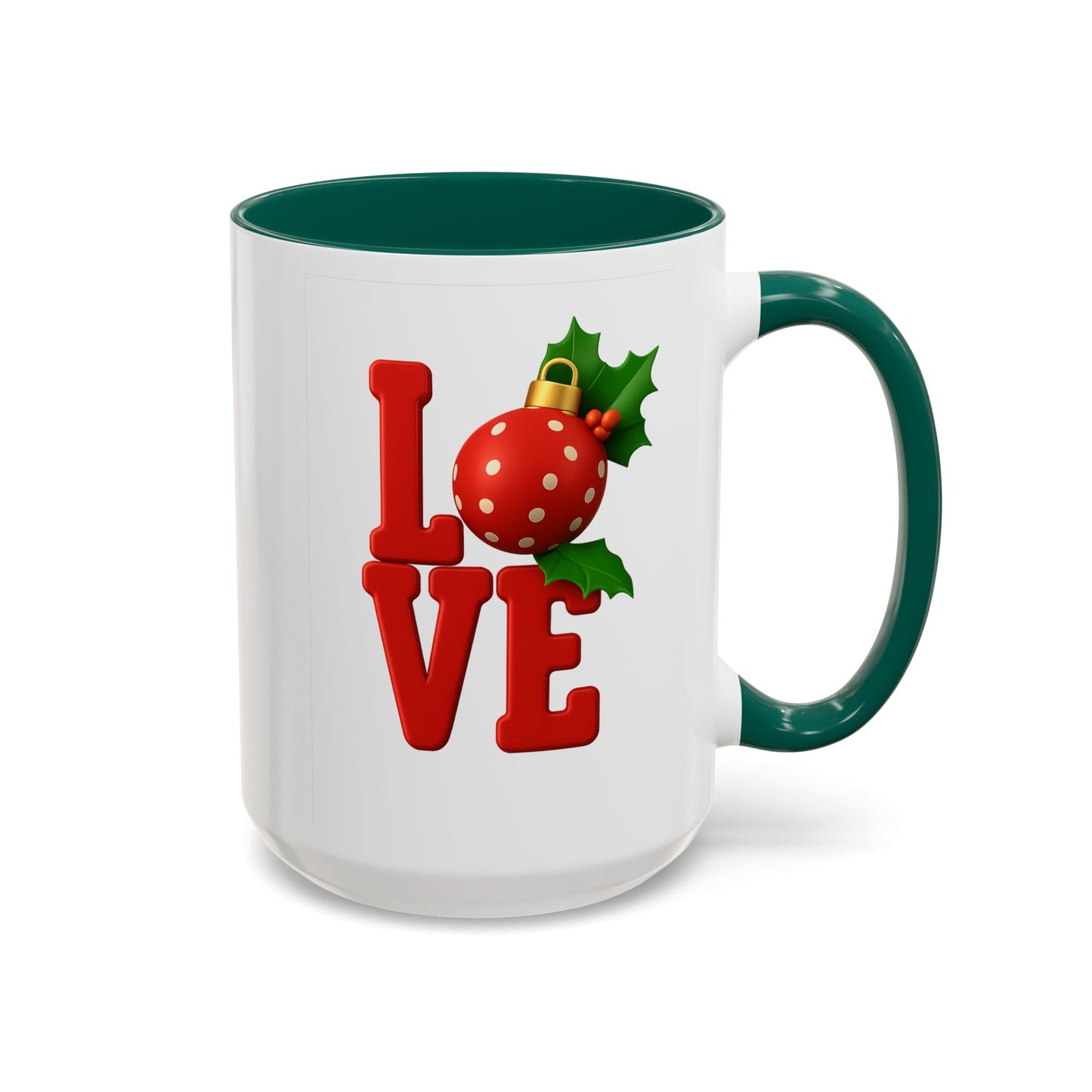 "LOVE" Accent Mugs