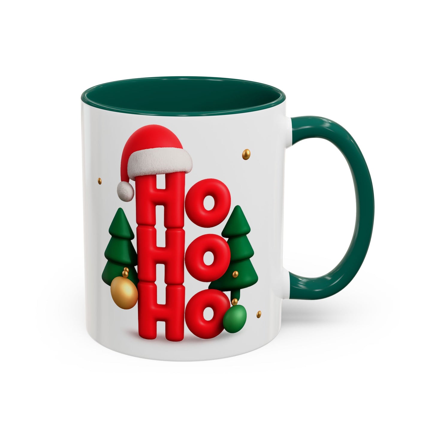 "Ho Ho Ho" Accent Mug