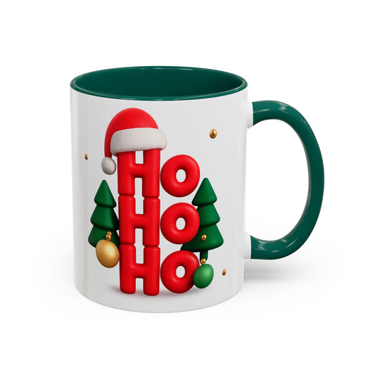 "Ho Ho Ho" Accent Mug