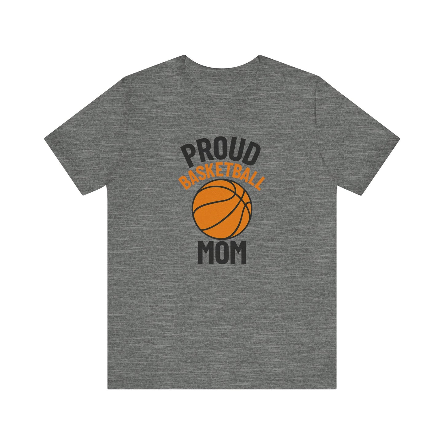 "Proud Basketball Mom" Jersey Tee