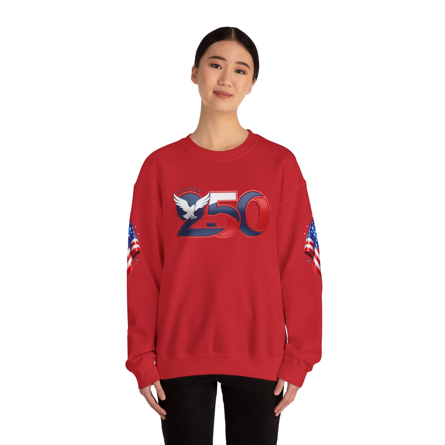 America250 Legacy Eagle Sweatshirt – Limited Edition Unisex Heavy Blend™ Crewneck Sweatshirt
